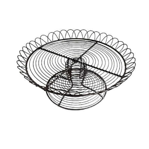 Brown Wire Cake Stand