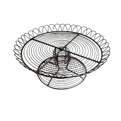 Brown Wire Cake Stand