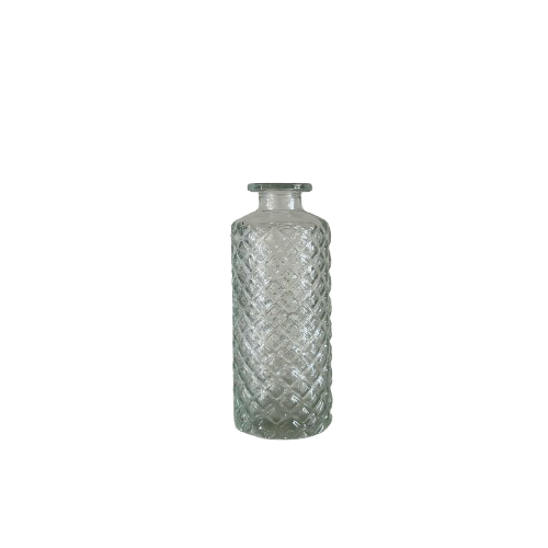 Tall Glass Bottle Vase