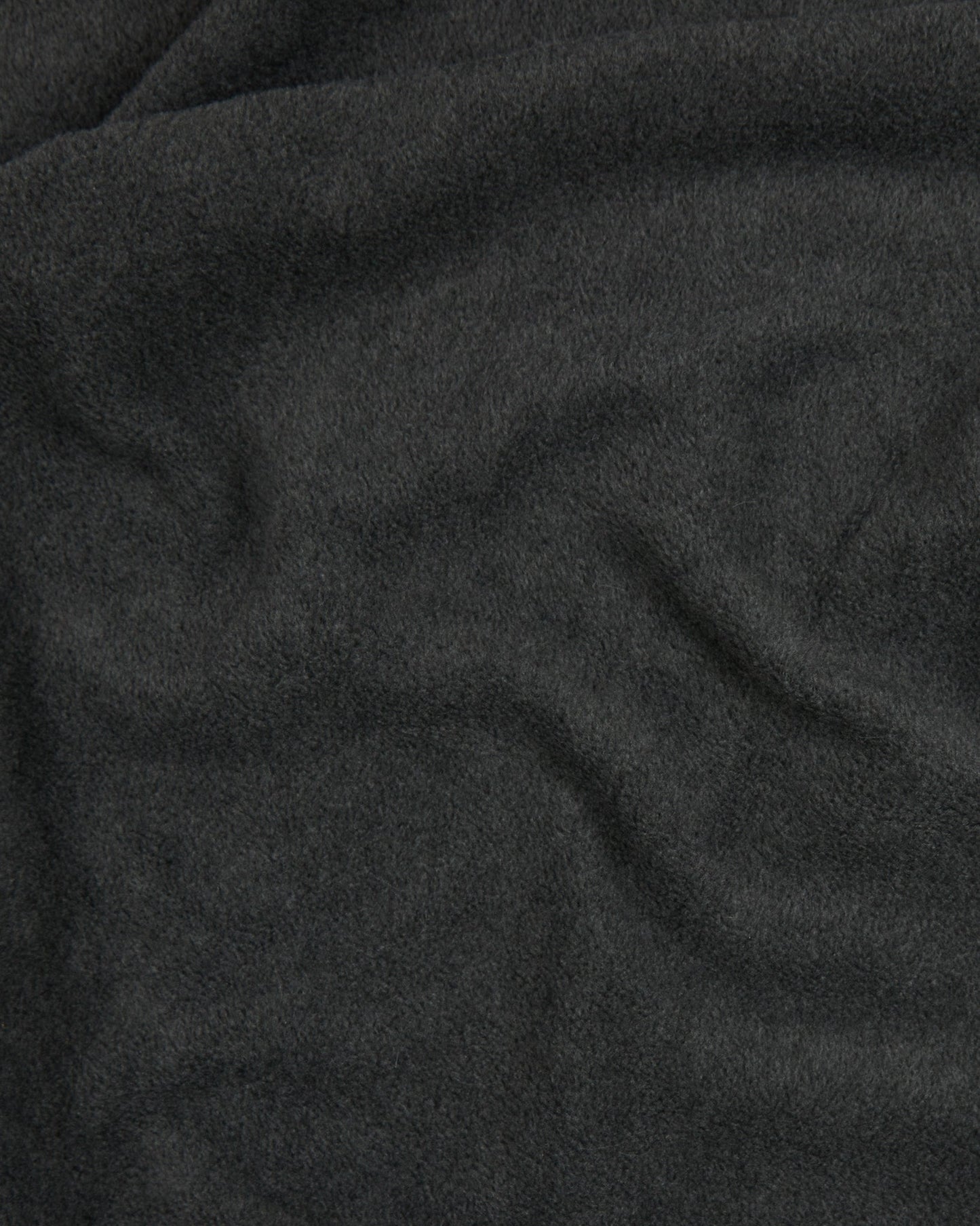 Black Washable Fleece Blanket