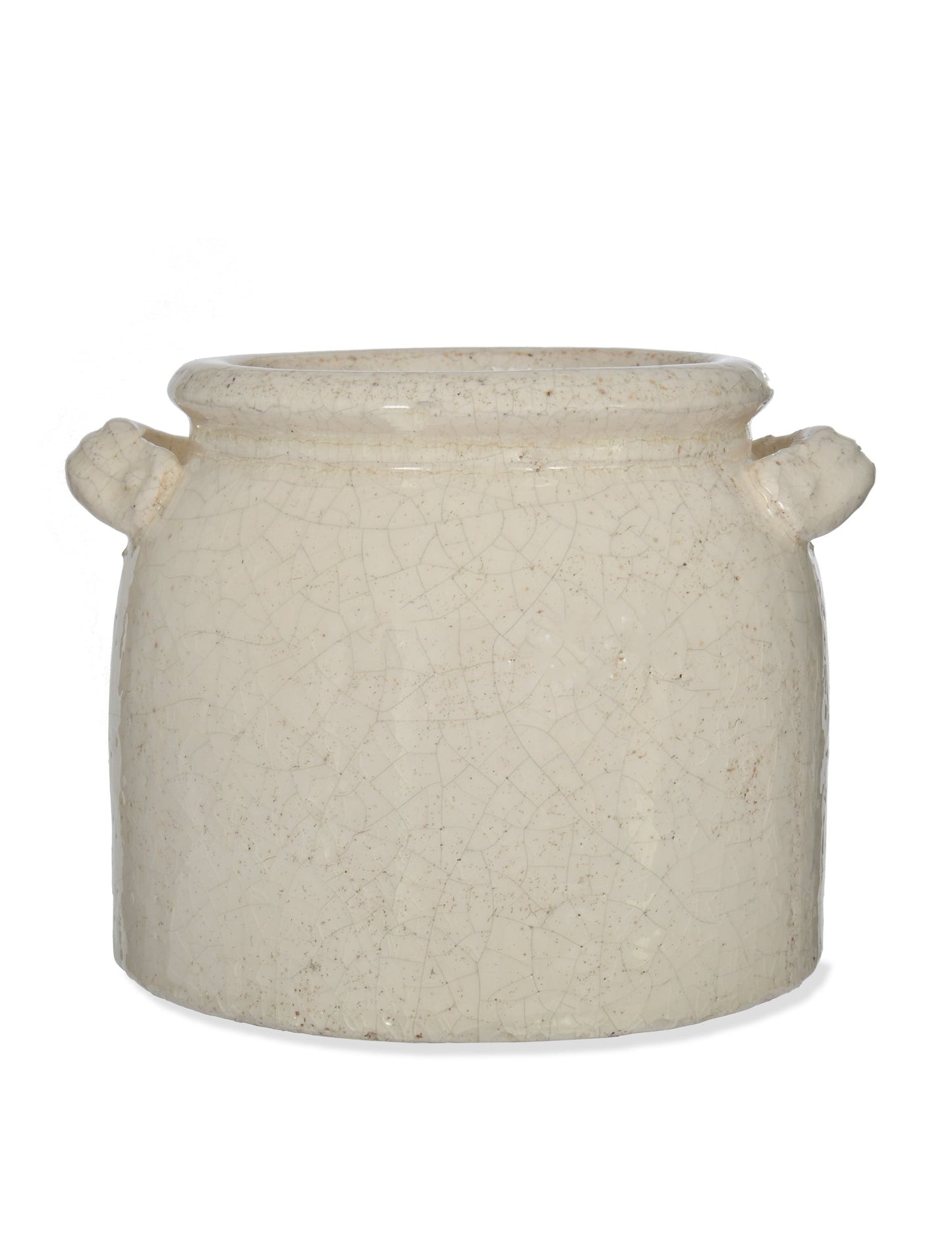 Off-White Ravello Pot with Handles