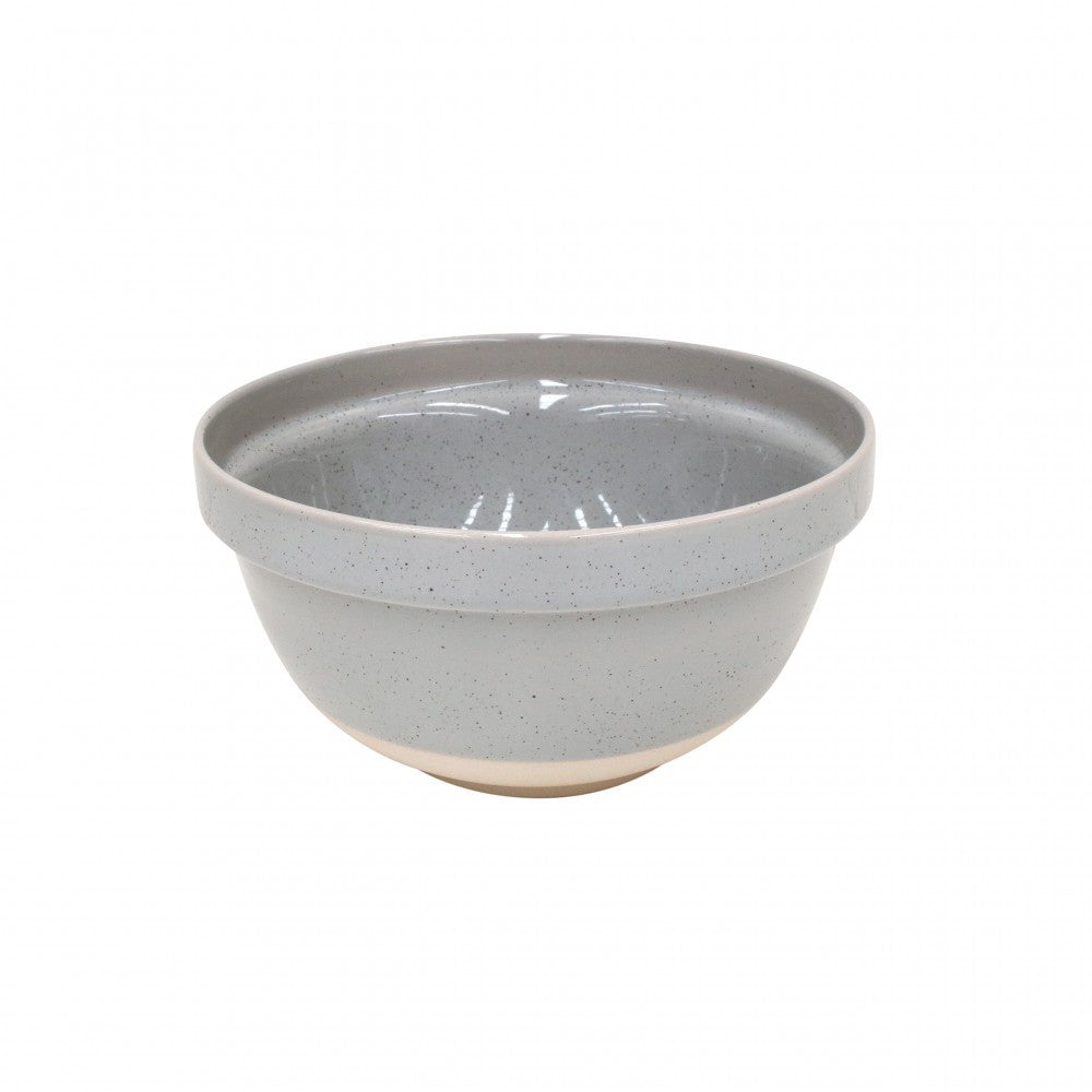 Dove Grey Stoneware Mixing Bowl