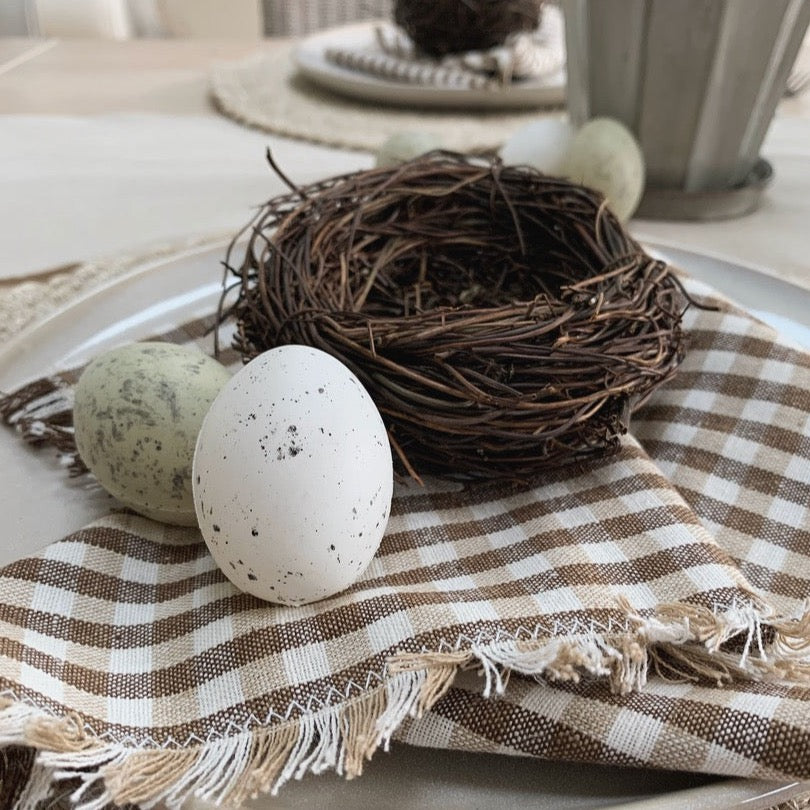 Artificial Birds Nest Table Decoration