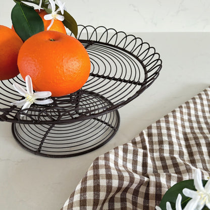 Brown Wire Cake Stand