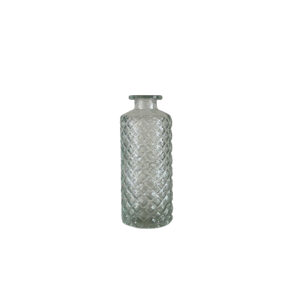 Tall Glass Bottle Vase