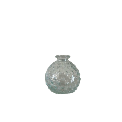 Round Glass Bud Vase