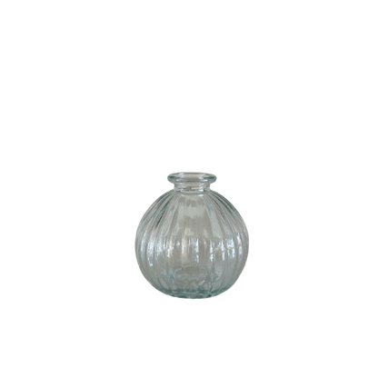 Round Glass Bud Vase