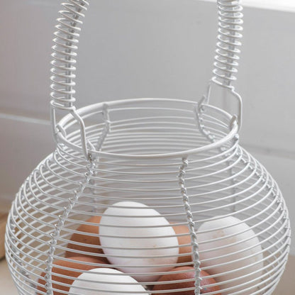 Off-White Egg Basket