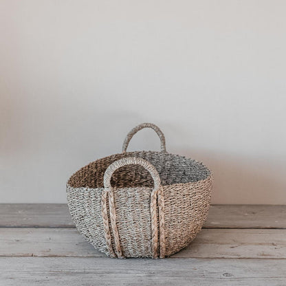 Oval Seagrass Basket - Small
