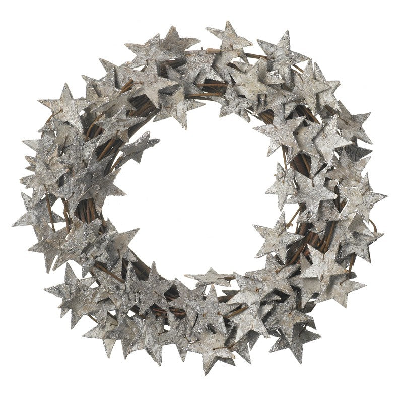 Silver Star Wreath