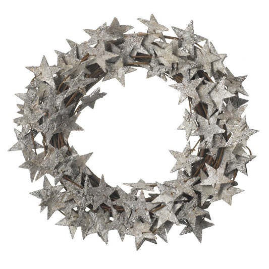 Silver Star Wreath