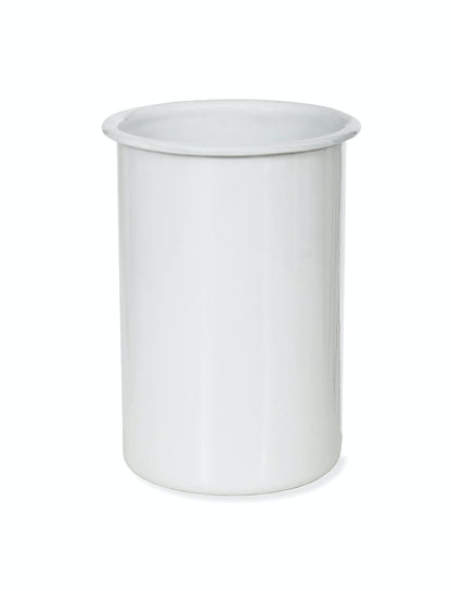 White Enamel Pot