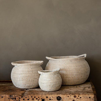 Round Seagrass Basket - Small