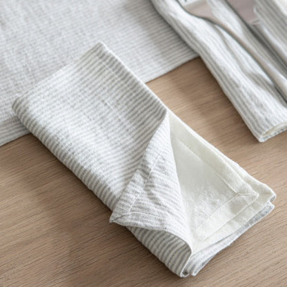 Flint Stripe Napkins