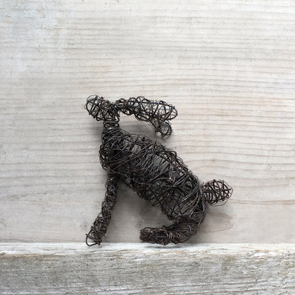 Wire Hare Decoration - Large