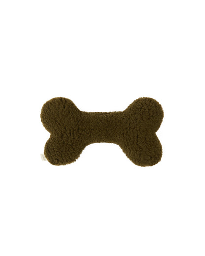 Khaki Bone Dog Toy