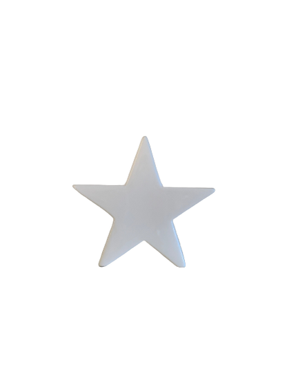 White Ceramic Star - Small