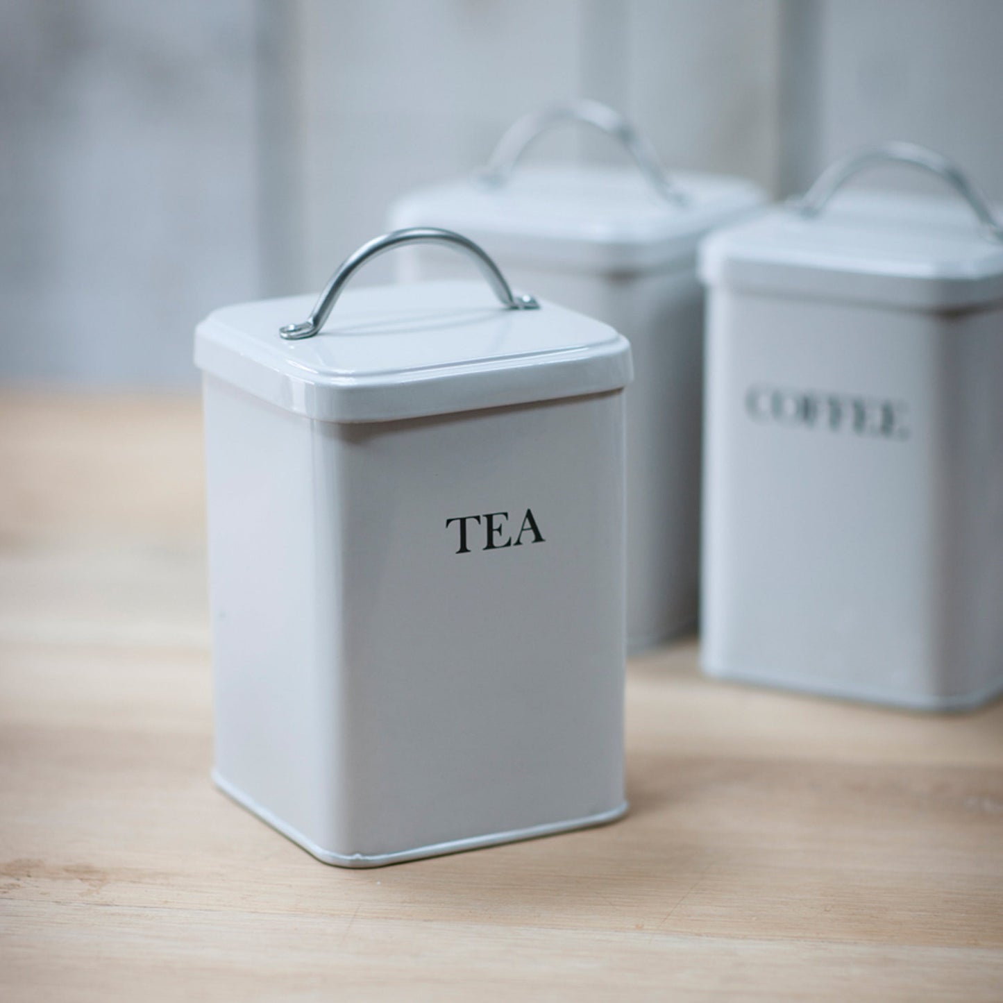Off-White Tea Canister