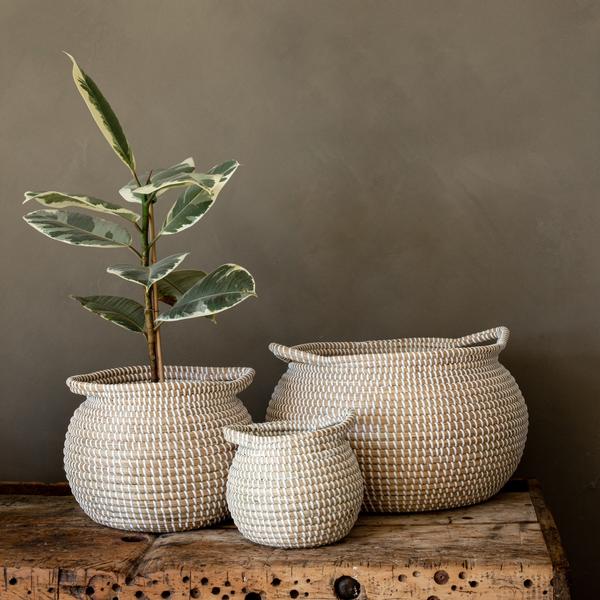 Round Seagrass Basket - Small
