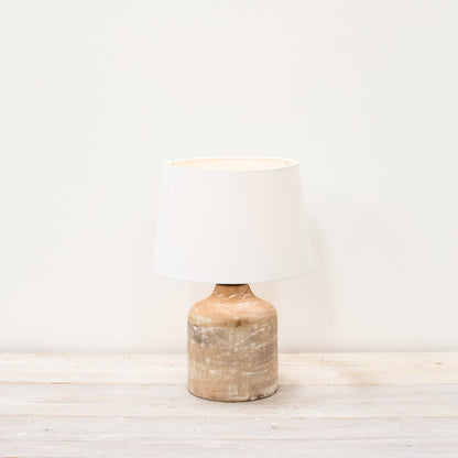 Mango Wood Table Lamp - Small