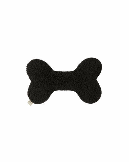 Black Bone Dog Toy