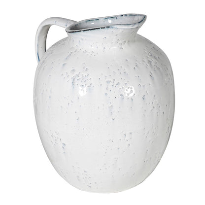 White Rustic Jug - Large